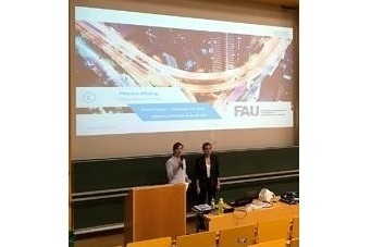 Gastvortrag Celonis – Frau Nakladal und Frau Käs