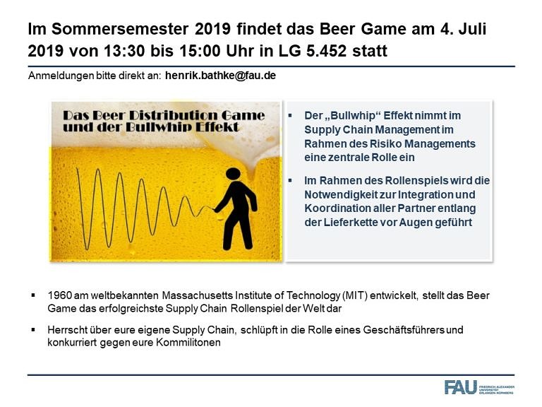 Jetzt anmelden: Beergame am 4. Juli 2019