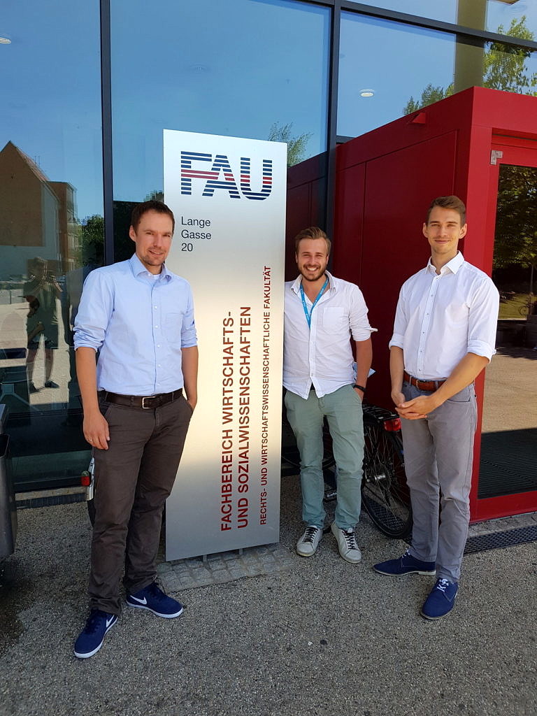 Gastvortrag Danone – Nutricia – Herr Kellner & Herr Foyse