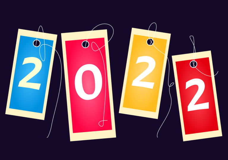 Wir wünschen ein frohes neues Jahr 2022!