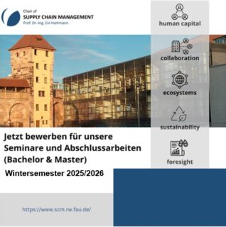 Zum Artikel "Jetzt bewerben für unsere Seminare und Abschlussarbeiten im Wintersemester 2025/2026"