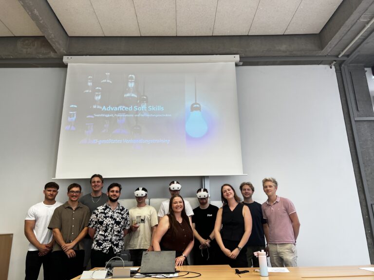 SCM-Lehrstuhl in der Virtual Reality